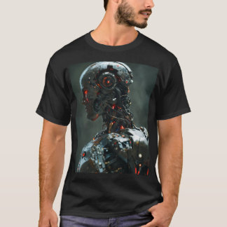 Futuristische robot T-shirt