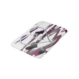 futuristische Romance Badmat