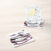 futuristische Romance Kartonnen Onderzetters (Insitu)