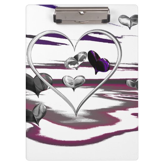 futuristische Romance Klembord (Voorkant)