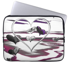 futuristische Romance Laptop Sleeve