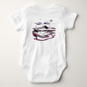 futuristische Romance Romper (Achterkant)