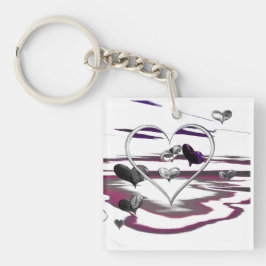 futuristische Romance Sleutelhanger