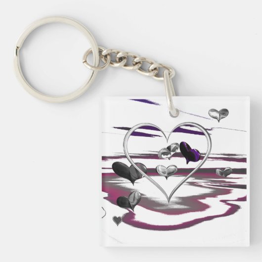 futuristische Romance Sleutelhanger (voorkant)