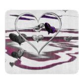 futuristische Romance Snijplank (Voorkant)