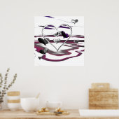 Futuristische Romantiek Poster (Keuken)