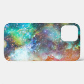 Futuristische ruimte, sterrennevel achtergrond. Case-Mate iPhone case (Achterkant (horizontaal))