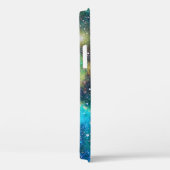 Futuristische ruimte, sterrennevel achtergrond. Case-Mate iPhone case (Achterkant / Rechts)