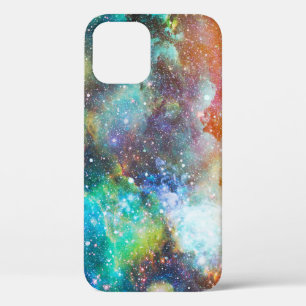 Futuristische ruimte, sterrennevel achtergrond. Case-Mate iPhone case