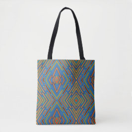 Futuristische ruimte tijdperk Hi-Tech Tote Bag