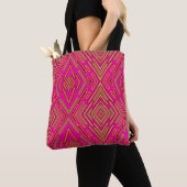 Futuristische ruimte tijdperk hightech tote bag (Dichtbij)