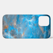 Futuristische ruimteachtergrond, abstract, lig Case-Mate iPhone case (Achterkant (horizontaal))