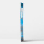 Futuristische ruimteachtergrond, abstract, lig Case-Mate iPhone case (Achterkant / Links)