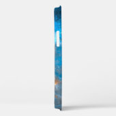 Futuristische ruimteachtergrond, abstract, lig Case-Mate iPhone case (Achterkant / Rechts)