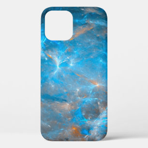 Futuristische ruimteachtergrond, abstract, lig Case-Mate iPhone case