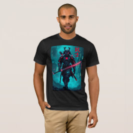 Futuristische Samurai - Cyberpunk Esthetisch T-shi T-shirt
