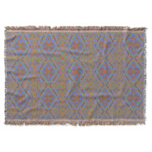 Futuristische Schakelingen Abstract Blauw Patroon