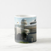Futuristische sci-Fi-townscape Koffiemok (Center)