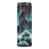 Futuristische spier auto gloed thermosbeker (Achterkant)