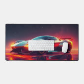 Futuristische sportwagen bureaumat (Keyboard & Muis)