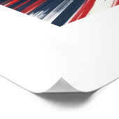 Futuristische sportwagen – Slank AI-gegenereerd on Poster (Hoek)