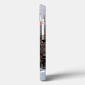 Futuristische stad Case-Mate iPhone case (Achterkant / Links)