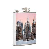 Futuristische stad heupfles (Rechts)