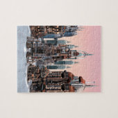 Futuristische stad legpuzzel (Horizontaal)