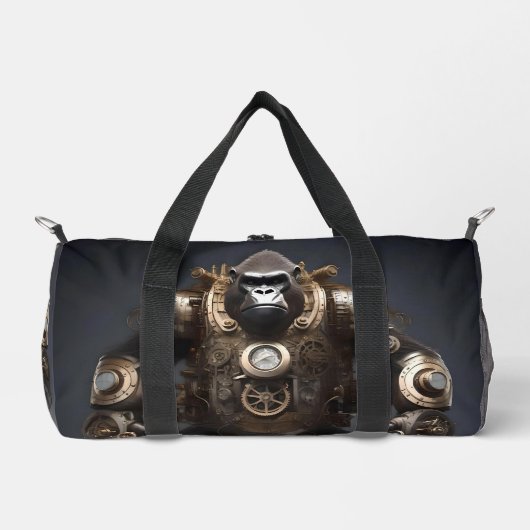 Futuristische Steampunk Gorilla, Plunjezak (Voorkant)
