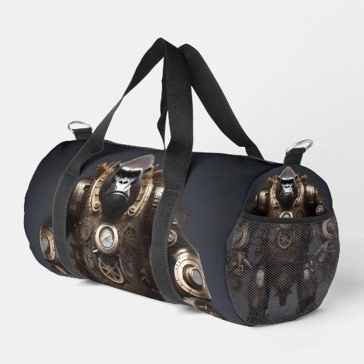 Futuristische Steampunk Gorilla, Plunjezak (Rechterhoek)