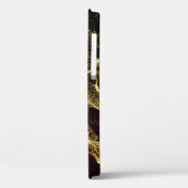 Futuristische Stippen Wave: Dynamische achtergrond Case-Mate iPhone Case (Achterkant / Links)