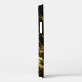 Futuristische Stippen Wave: Dynamische achtergrond Case-Mate iPhone Case (Achterkant / Rechts)