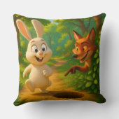 Futuristische Tech Wall Art – Elektrisch Blauw & N Kussen (Achterkant)