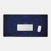 Futuristische Techniek Bureaumat (Keyboard & Muis)