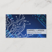 futuristische technologie | Modern Visitekaartje (Voorkant)