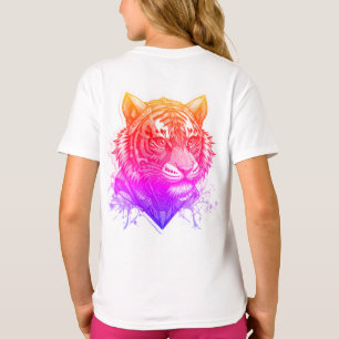 futuristische tijger t-shirt
