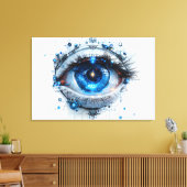 👁️ Futuristische Vision Art Print 👁️ (Insitu (Woonkamer))