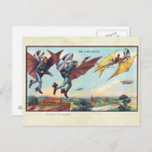  futuristische vliegmachines Kleurkunst Briefkaart (Voorkant / Achterkant)