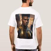 Futuristische Warrior Spiral T-shirts - Bold & Dyn (Achterkant)
