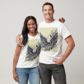 Futuristische Wing Tattoo T-shirt (Unisex)