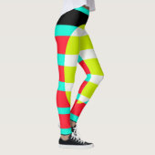 Futuristische zonsondergang leggings (Rechts)