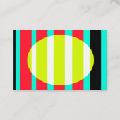 Futuristische zonsondergang visitekaartje (Voorkant)