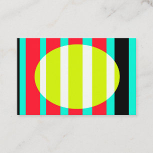 Futuristische zonsondergang visitekaartje