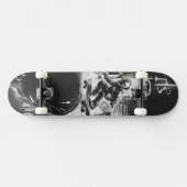 Futuristischer Flow - Der Rebellische Skateboarder Persoonlijk Skateboard (Horizontaal)