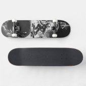 Futuristischer Flow - Der Rebellische Skateboarder Persoonlijk Skateboard (Horizontaal)