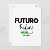 Futuro padrino cargando briefkaart (Voorkant / Achterkant)