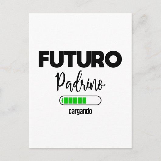 Futuro padrino cargando briefkaart (Voorkant)