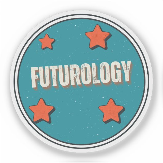 Futuroloog Sticker (Voorkant)