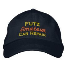 Futz Amateur Auto Care Geborduurd Honkbal Pet