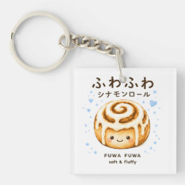 Fuwa Fiuwa Kaneelbroodje Schattig Sleutelhanger
